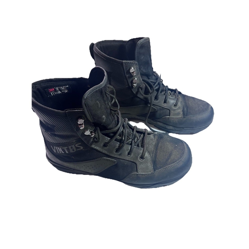 VIKTOS Johnny Combat OPS Men's Tactical Boots‎ Size 9.5 US WATERPROOF Black
